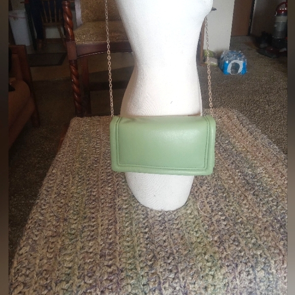 CHIC ZARA Green Crossbody Bag NWT - Picture 6 of 10